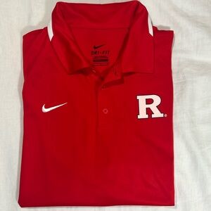 Nike Dri Fit Rutgers University Polo